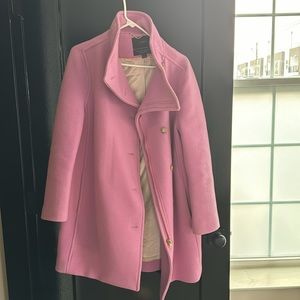 JCrew wool coat - lilac/ pink color very good condition